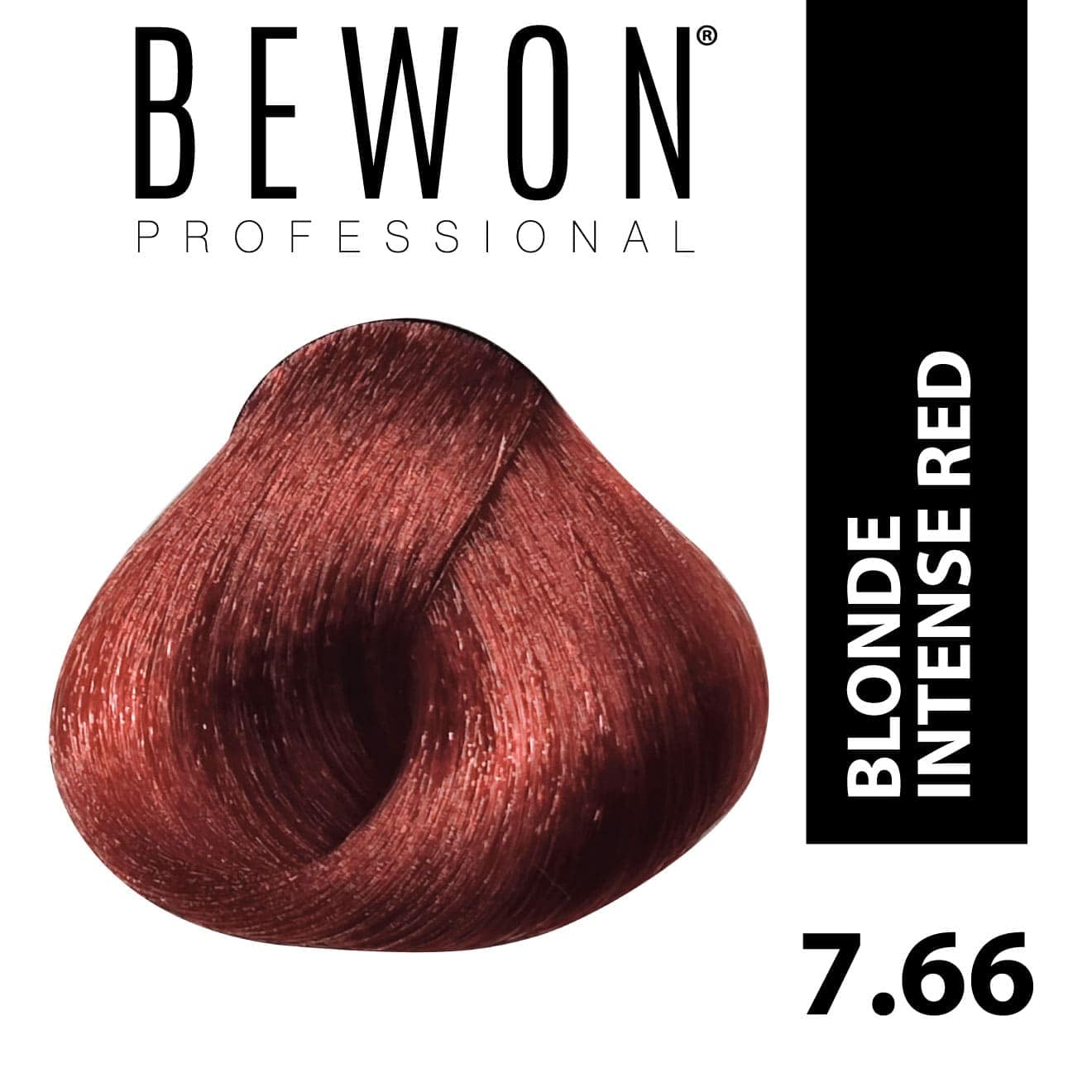 Permanent Hair Color Cream - 7.66 blonde intense red
