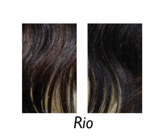 Clip-In Weft Haarteile - verschiedene Farben