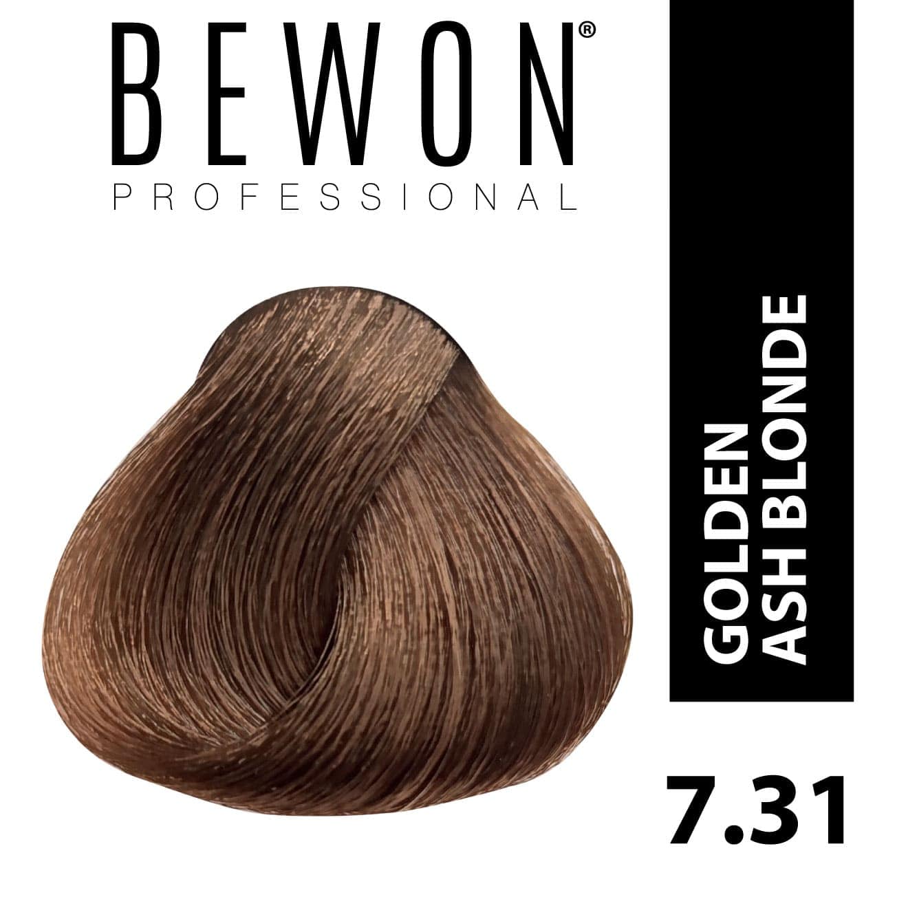 Permanent Hair Color Cream - 7.31 golden ash blonde
