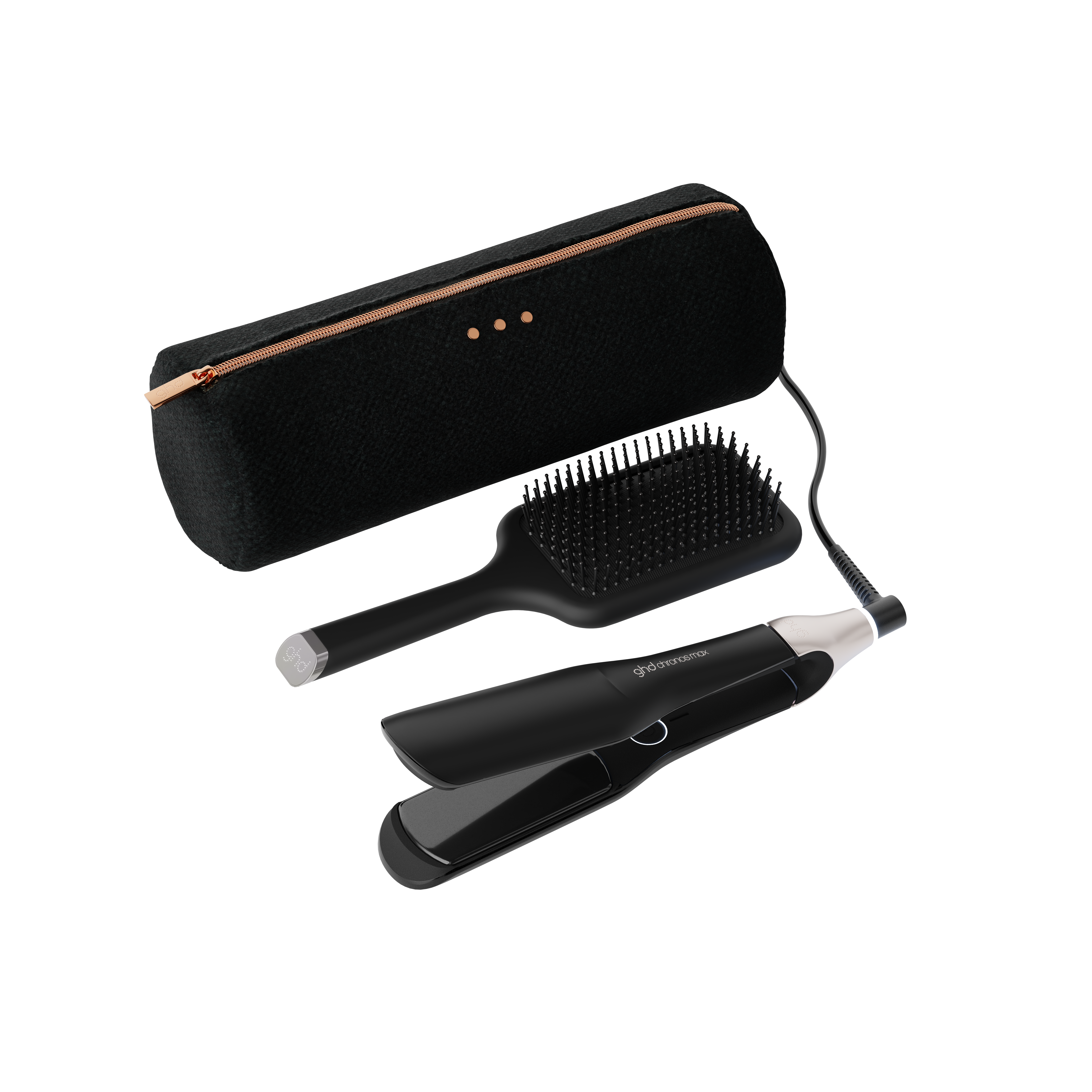 ghd chronos max Geschenkset schwarz