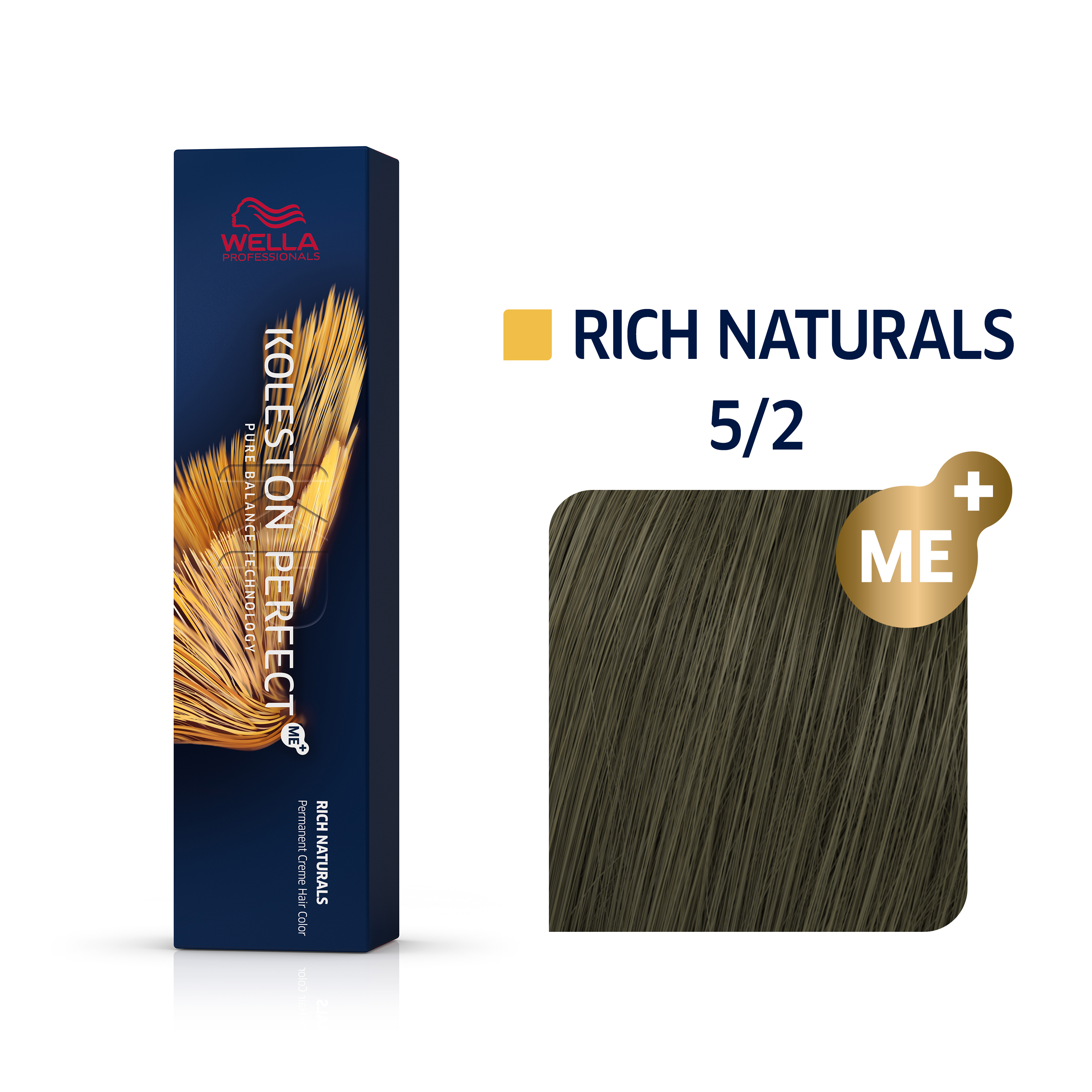 Koleston Perfect Rich Naturals - 5/2 hellbraun-matt