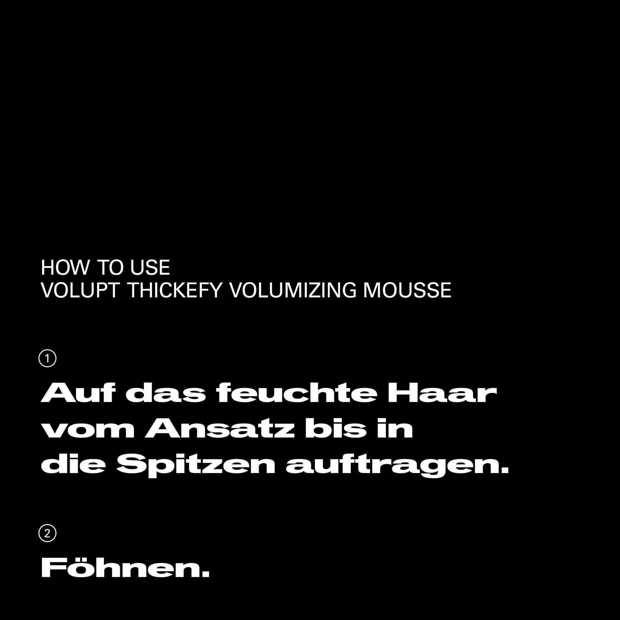Volupt Thickefy Volumizing Mousse 190 ml