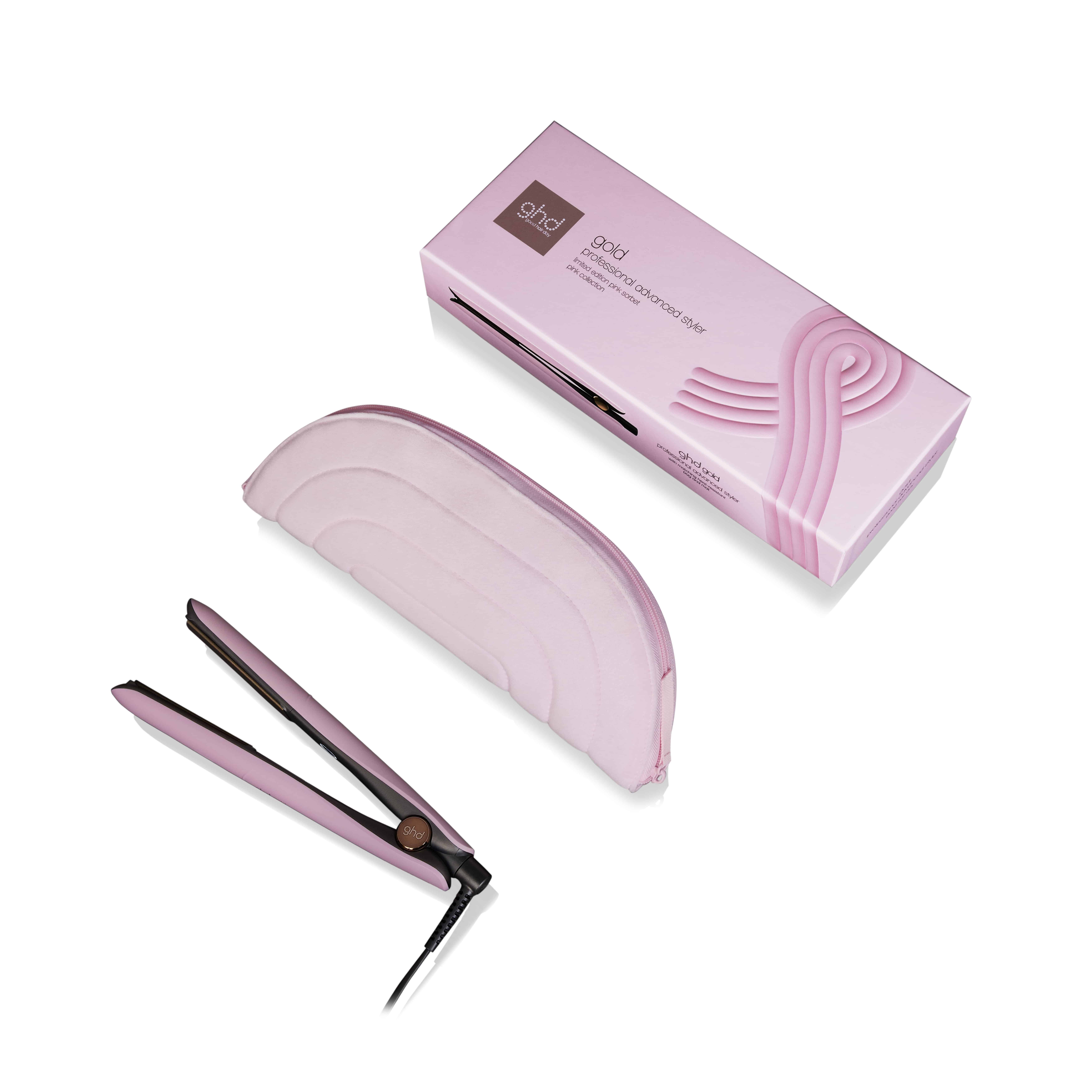 GOLD® Limited Edition Glätteisen in Pink-Sorbet