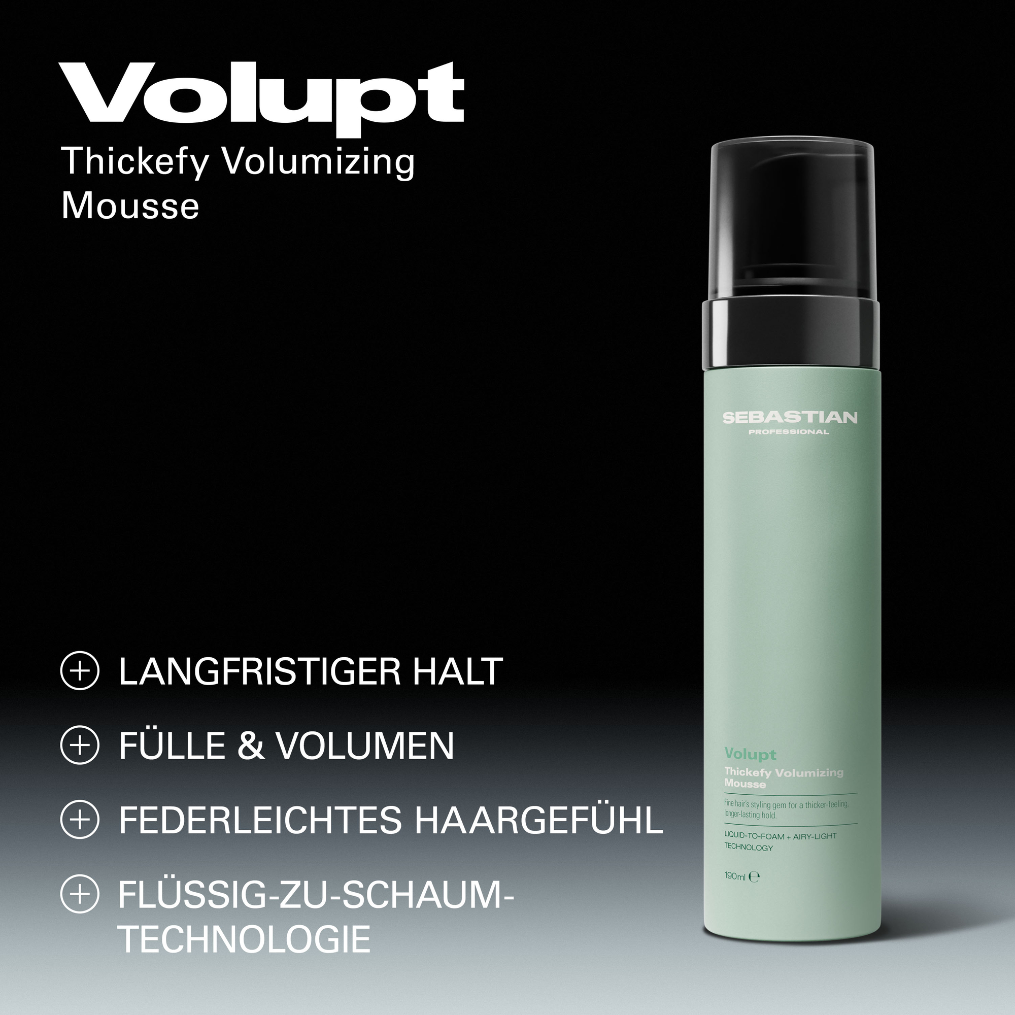 Volupt Thickefy Volumizing Mousse 190 ml