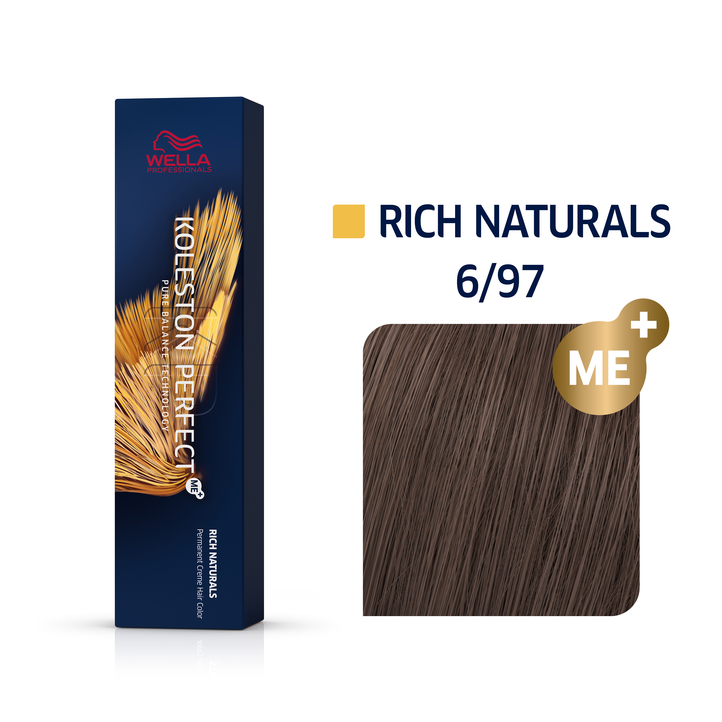 Koleston Perfect Rich Naturals - 6/97 dunkelblond-cendré-braun