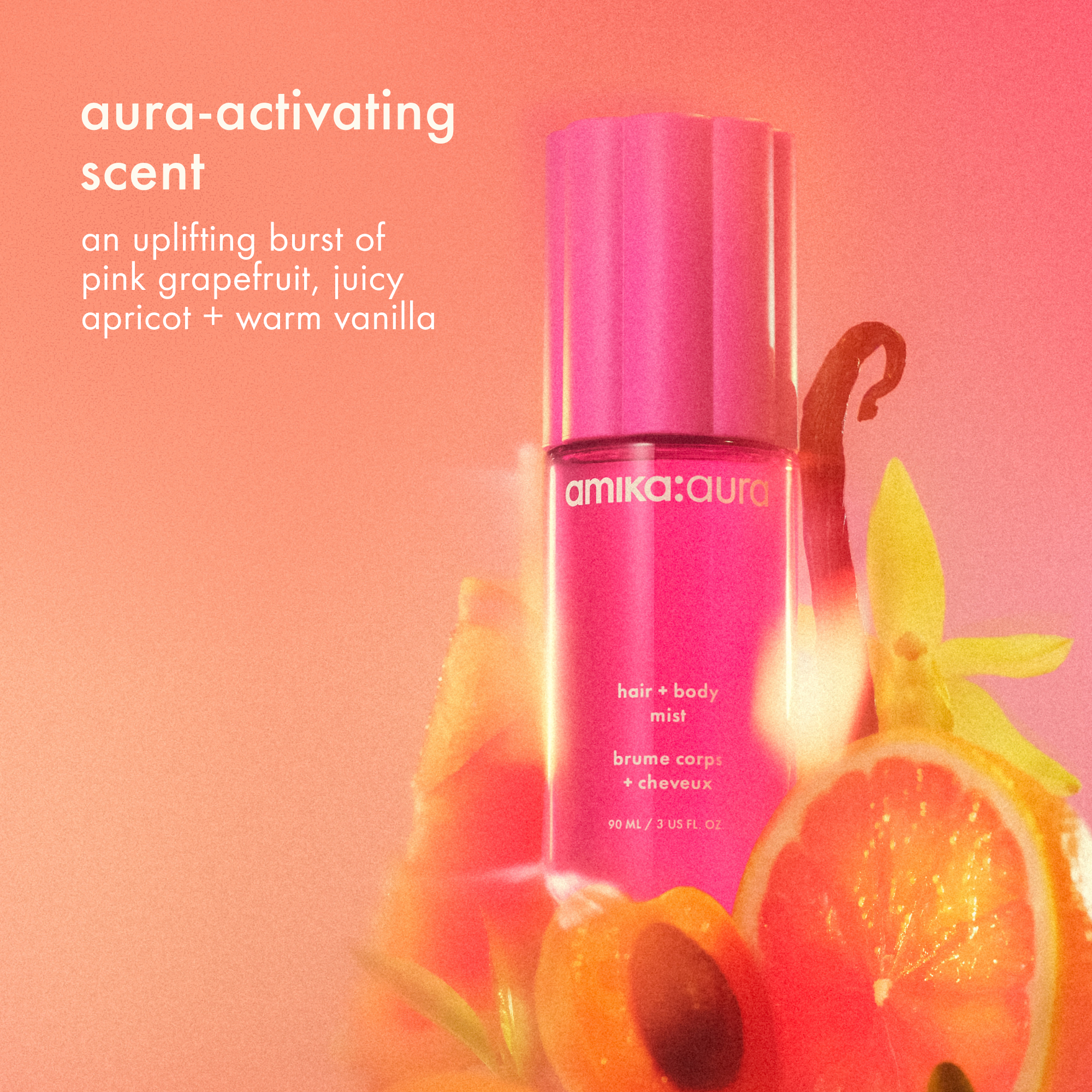 Body Aura Hair and Body Mist 90 ml
