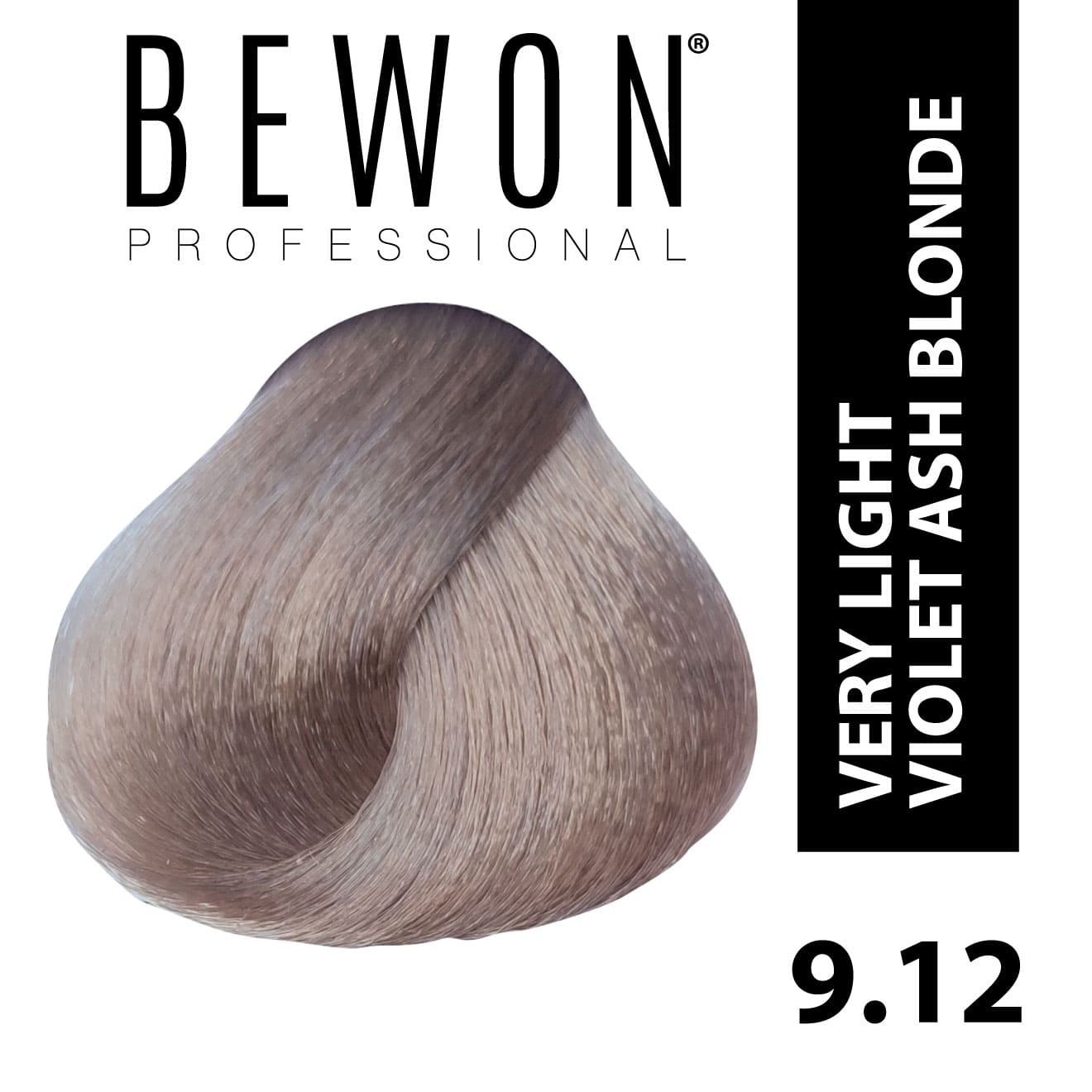 Bewon 9.12 very light ash violet blonde
