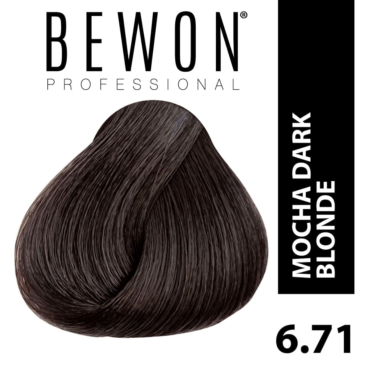 Permanent Hair Color Cream - 6.71 dark blonde ash brown