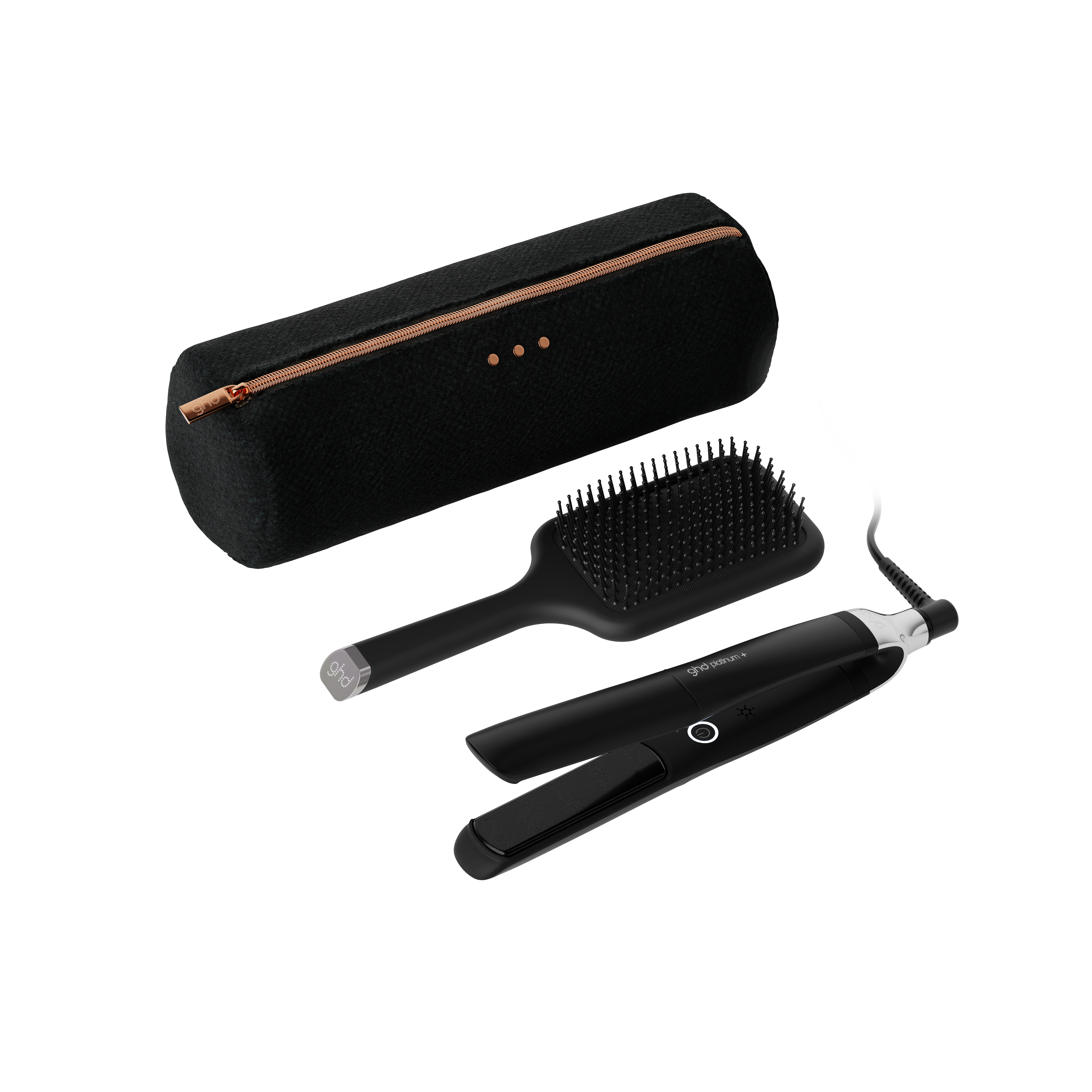 ghd platinum+ Geschenkset schwarz