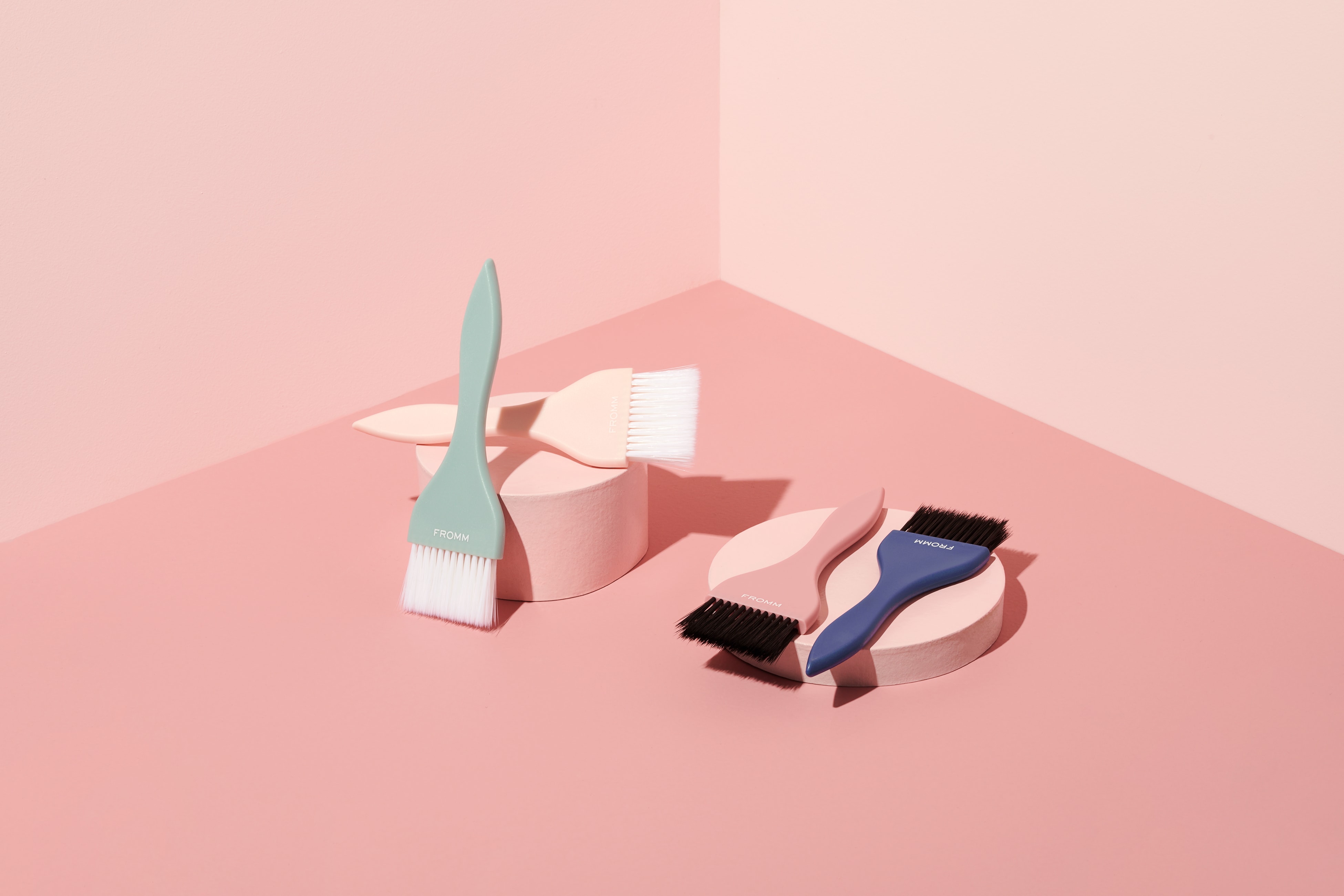 Farbpinsel Paint Brush weich breit 2er