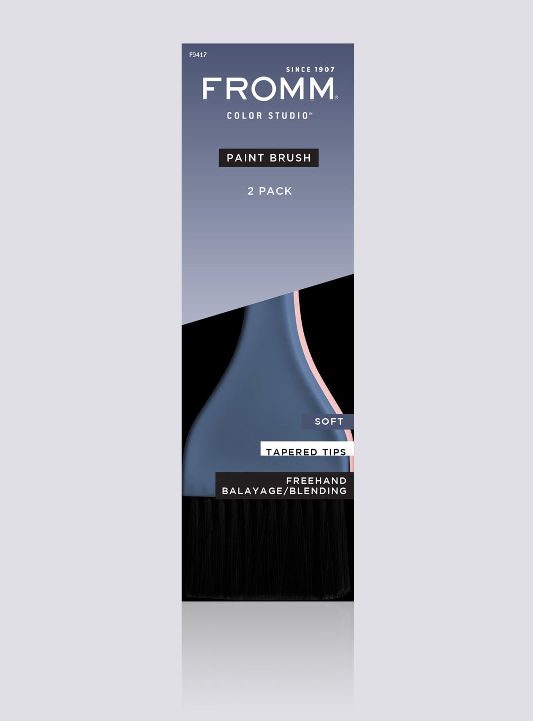 Farbpinsel Paint Brush weich breit 2er