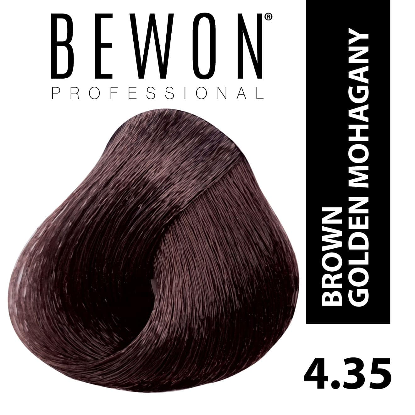 Bewon 4.35 brown golden mahogany
