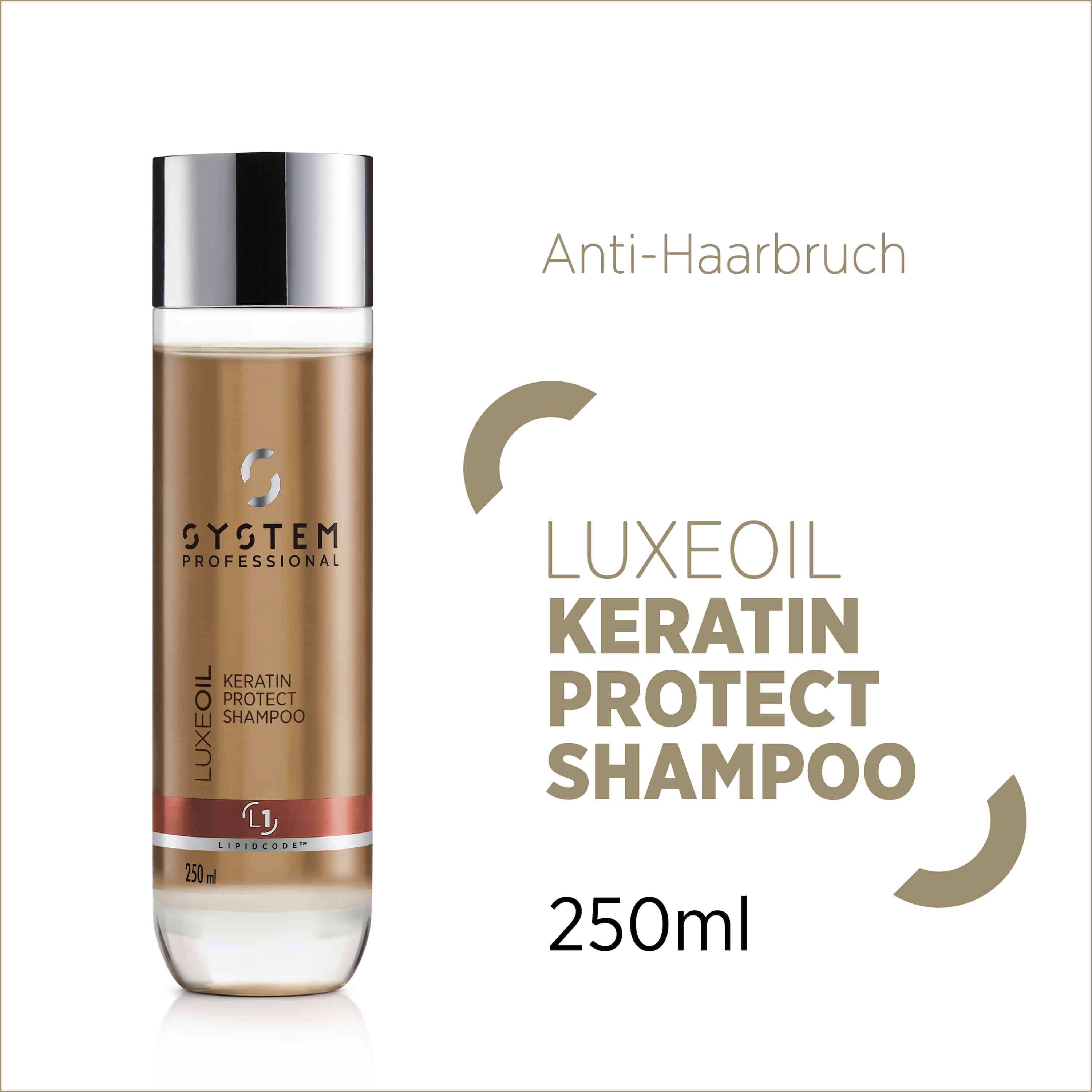 L1 LuxeOil Keratin Protect Shampoo
