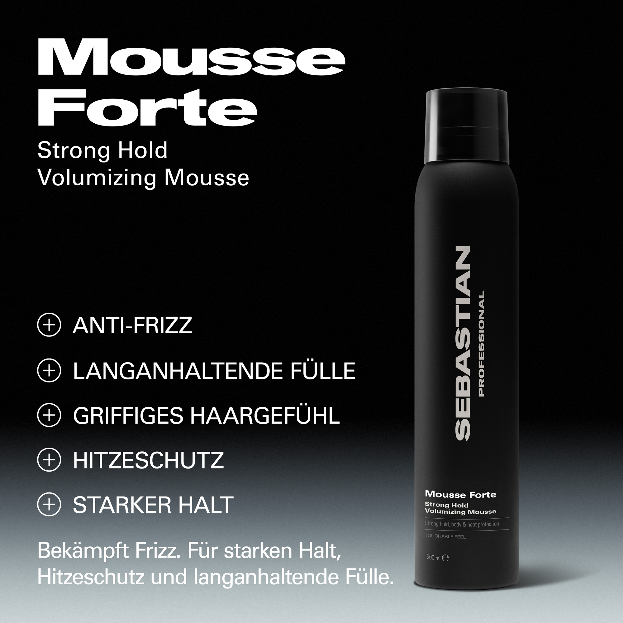Mousse Forte Strong Hold Volumizing Mousse 200 ml