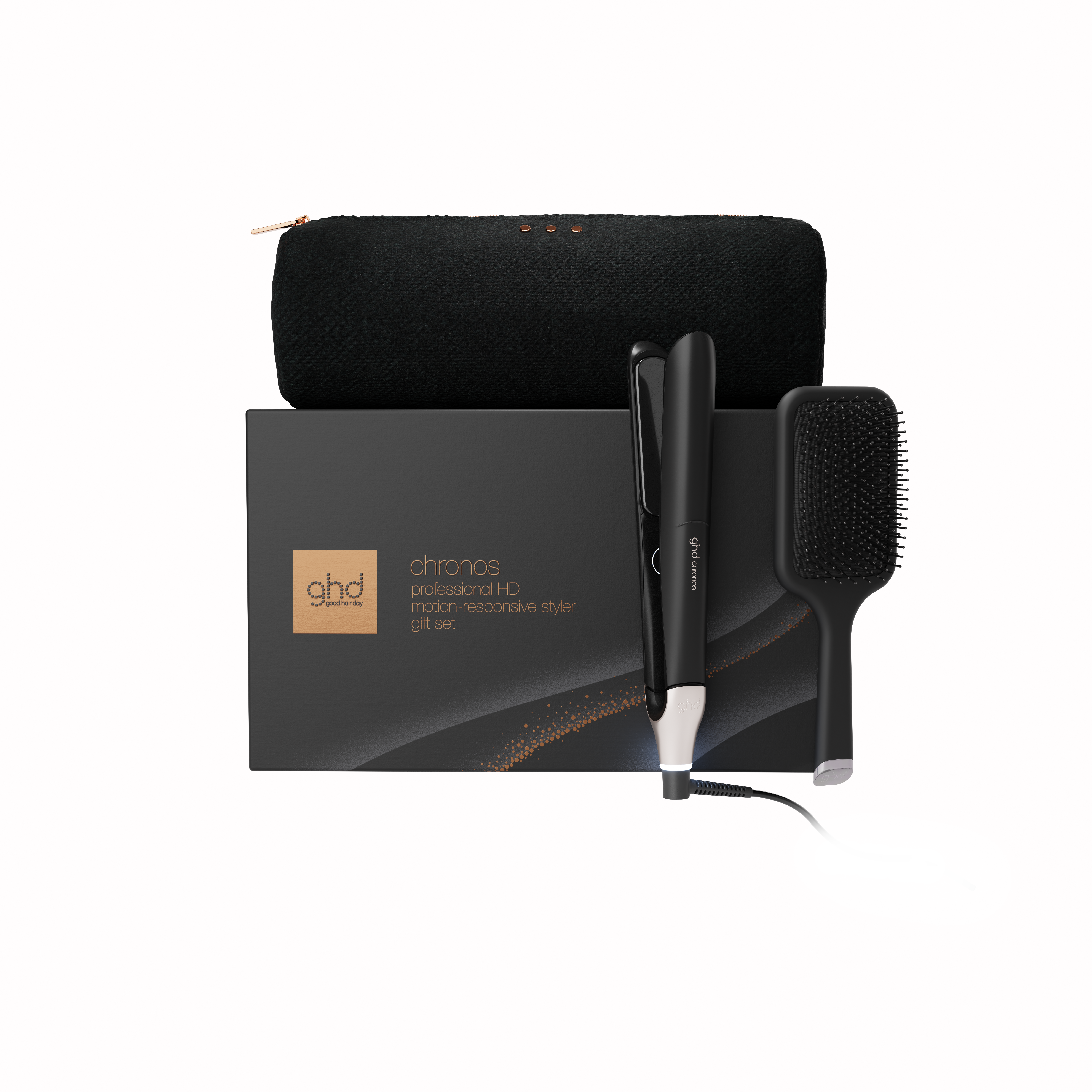 ghd chronos™ Geschenkset schwarz