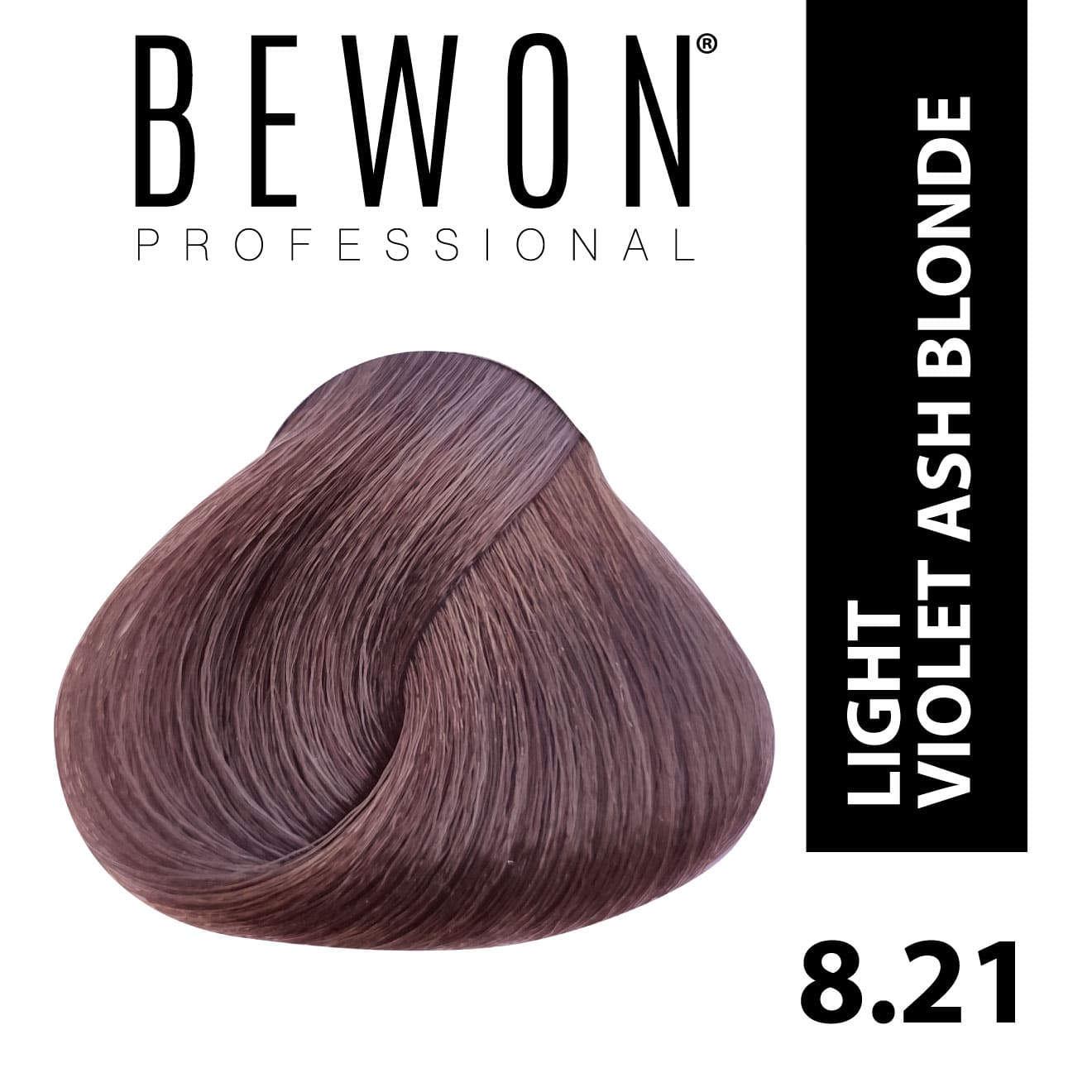 Permanent Hair Color Cream - 8.21 light violet ash blonde