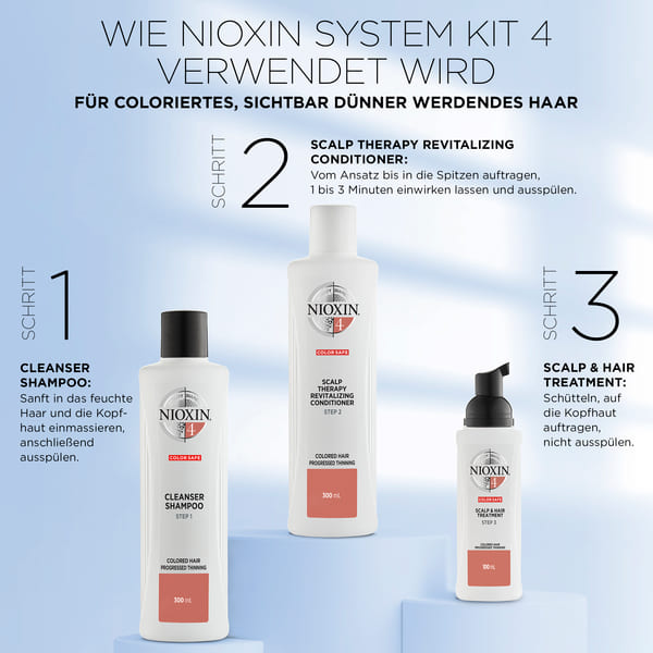 Cleanser Shampoo System 4