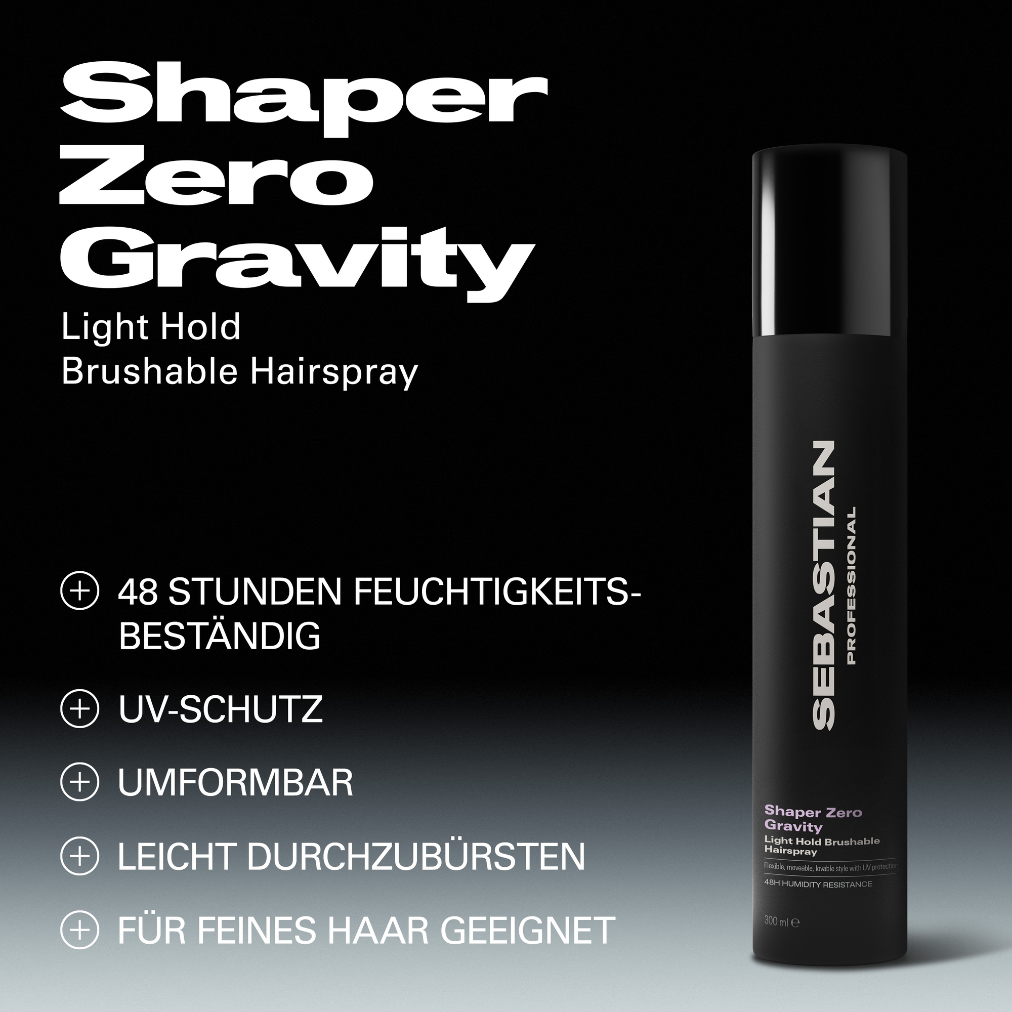 Shaper Zero Gravity Shaper Ultralight Hold Hairspray 300 ml