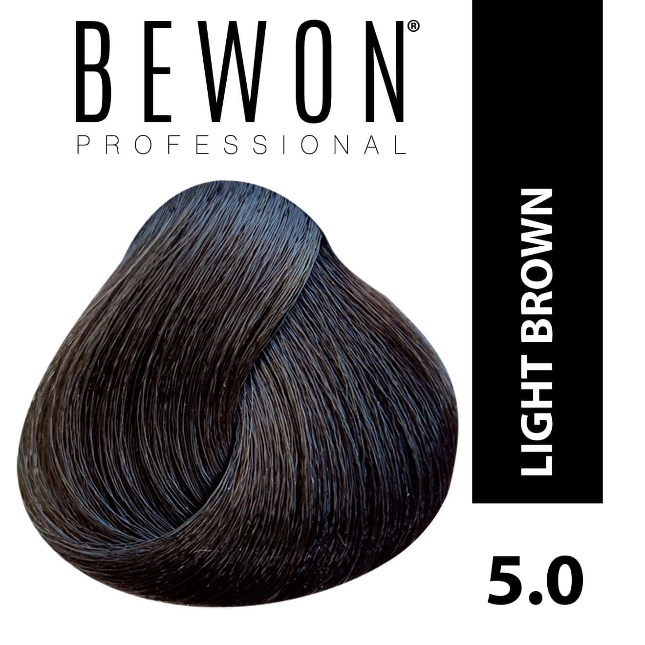 Permanent Hair Color Cream - 5.0 light brown
