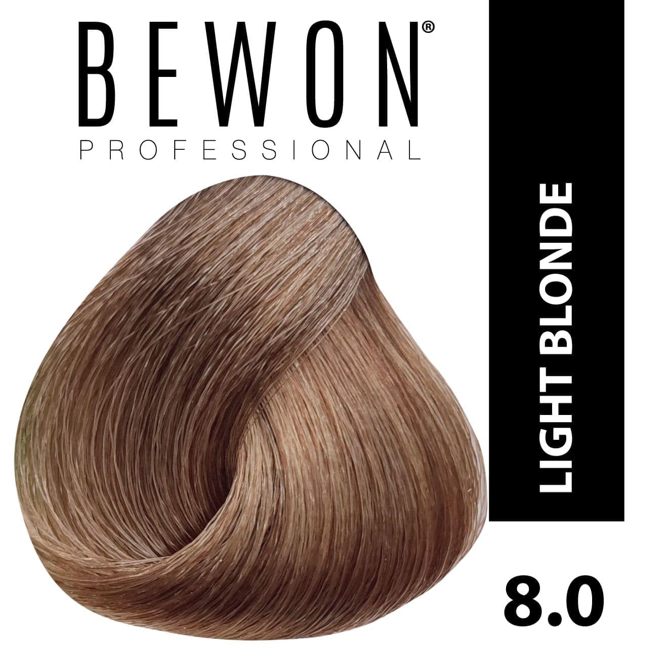Permanent Hair Color Cream - 8.0 light blonde