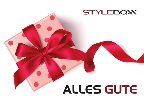 StyleBoxx Gutschein Trägerkarte Alles Gute