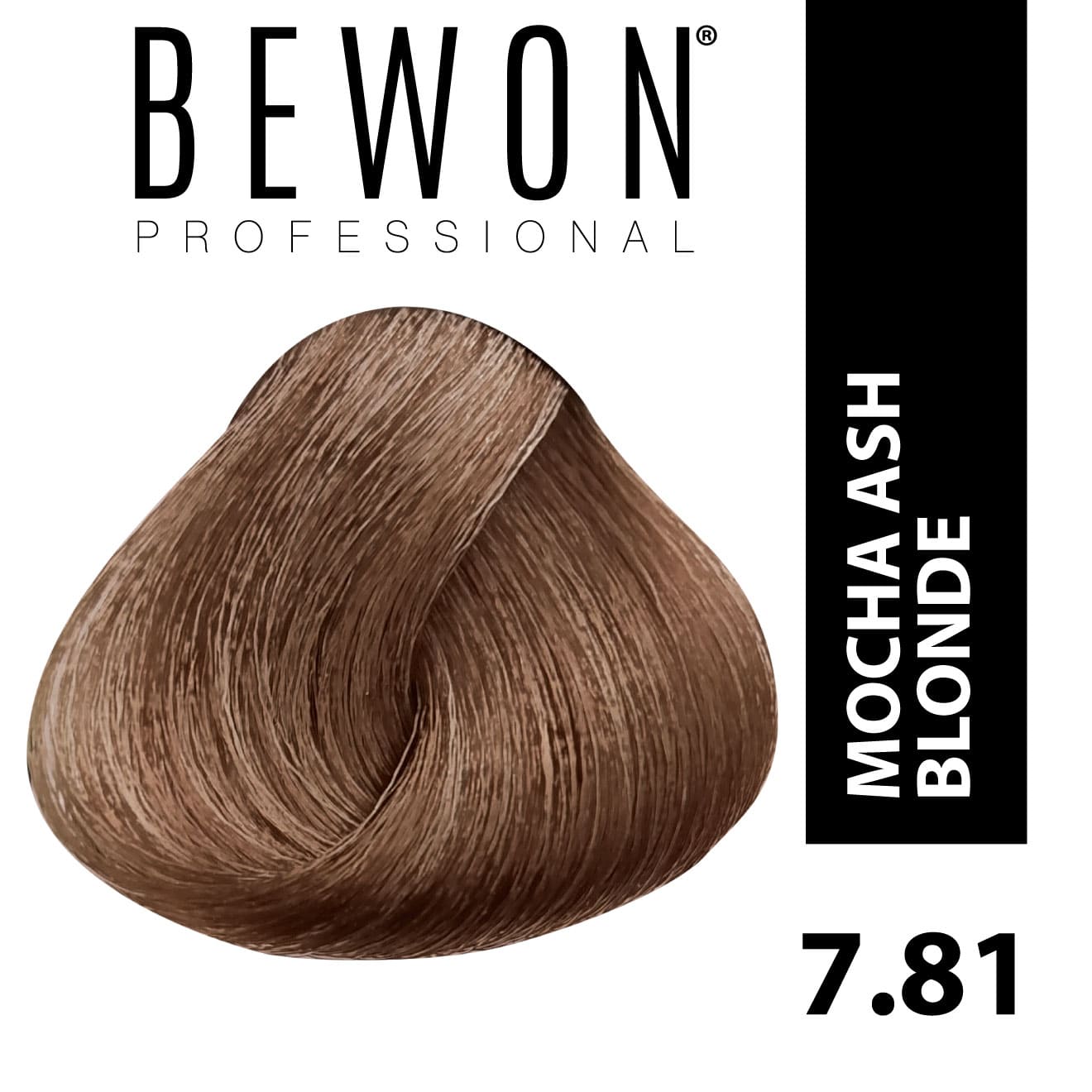 Permanent Hair Color Cream - 7.81 mocha ash blonde
