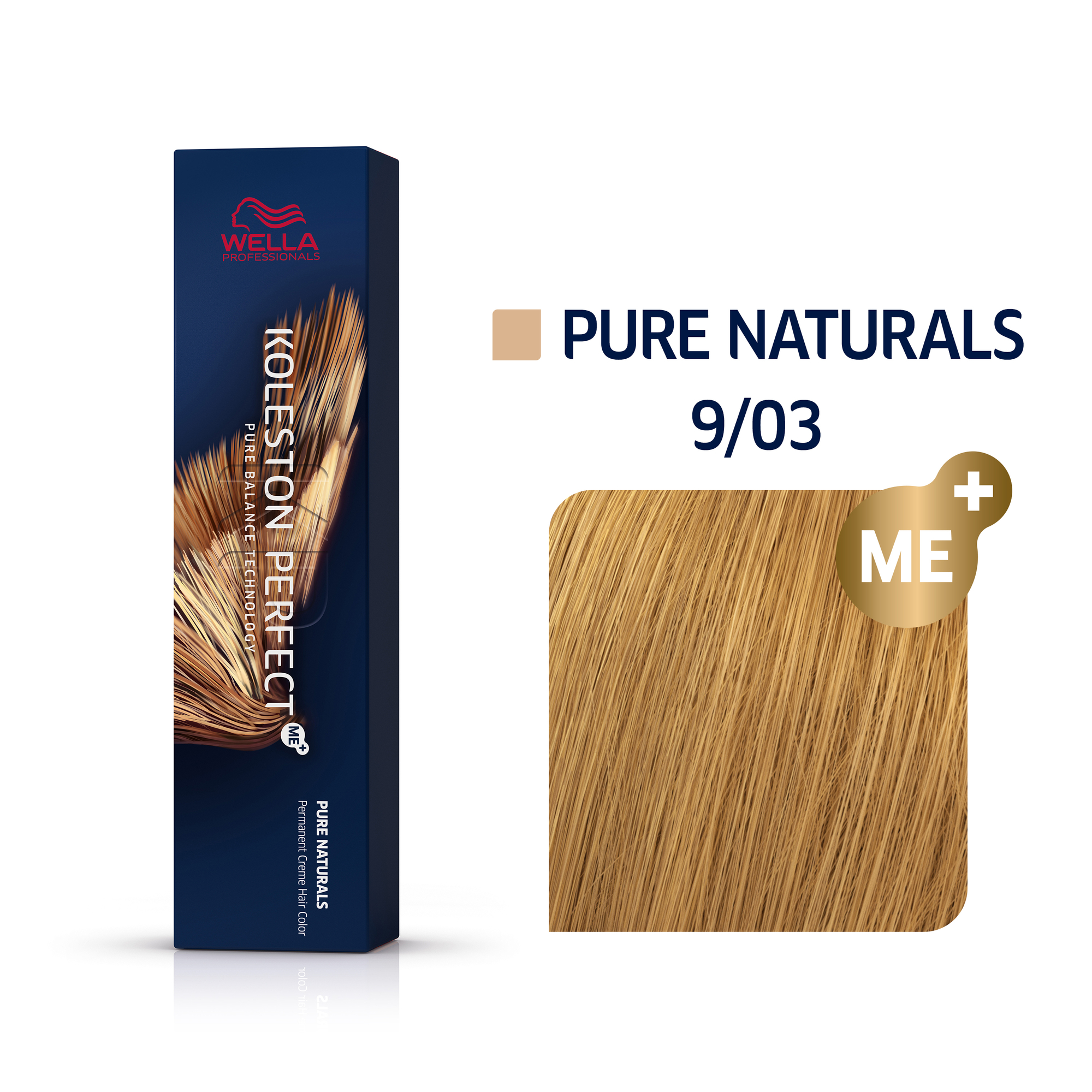 Koleston Perfect Pure Naturals - 9/03 lichtblond-natur-gold