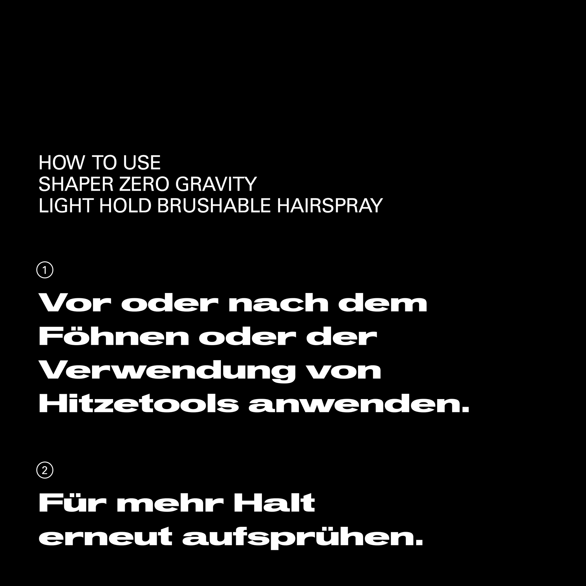 Shaper Zero Gravity Shaper Ultralight Hold Hairspray 300 ml