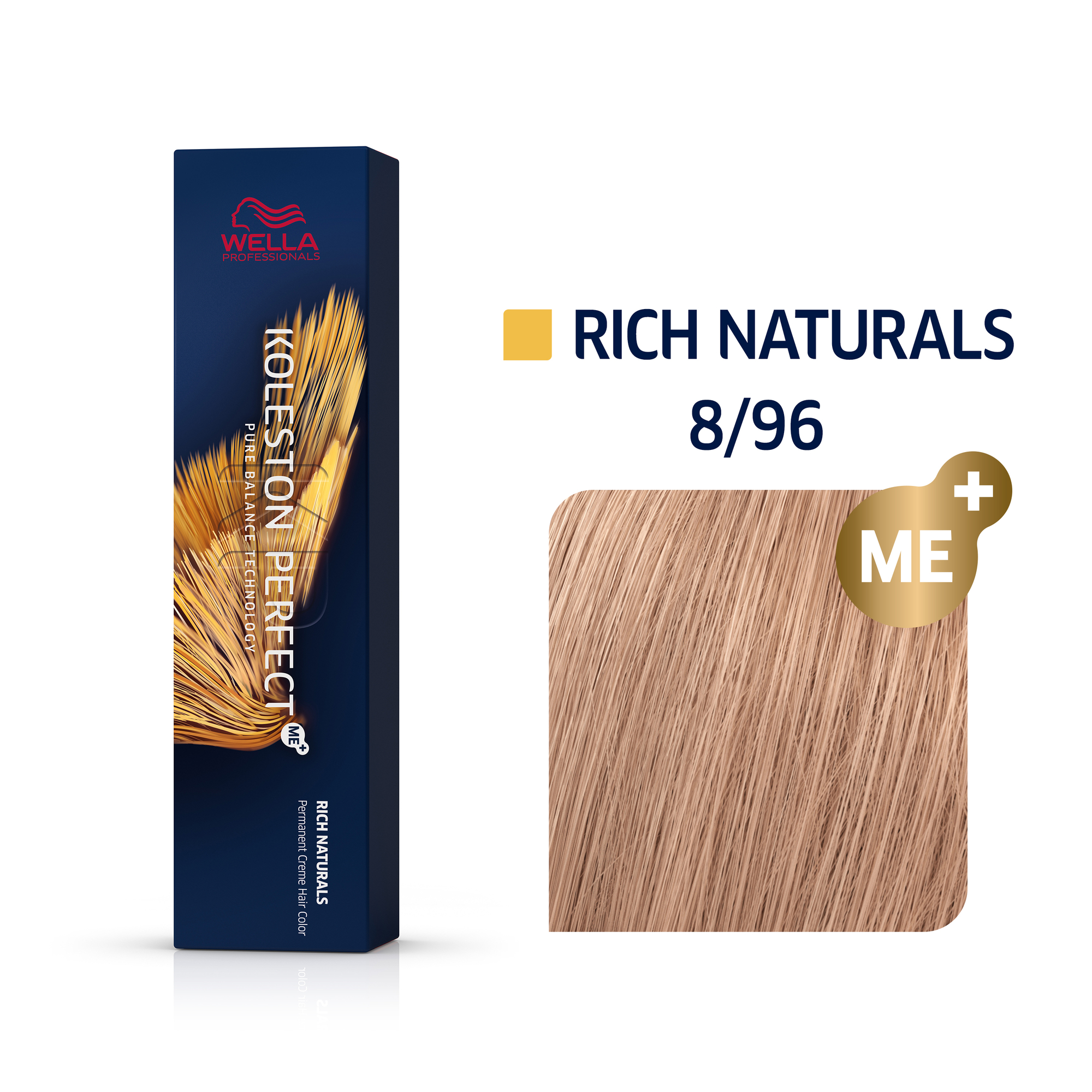 Koleston Perfect Rich Naturals - 8/96 hellblond cendré-violett