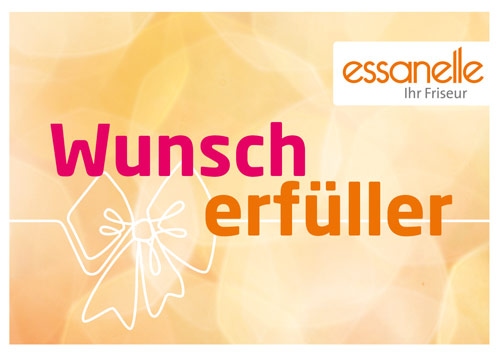 Essanelle Gutschein Trägerkarte Wunscherfüller