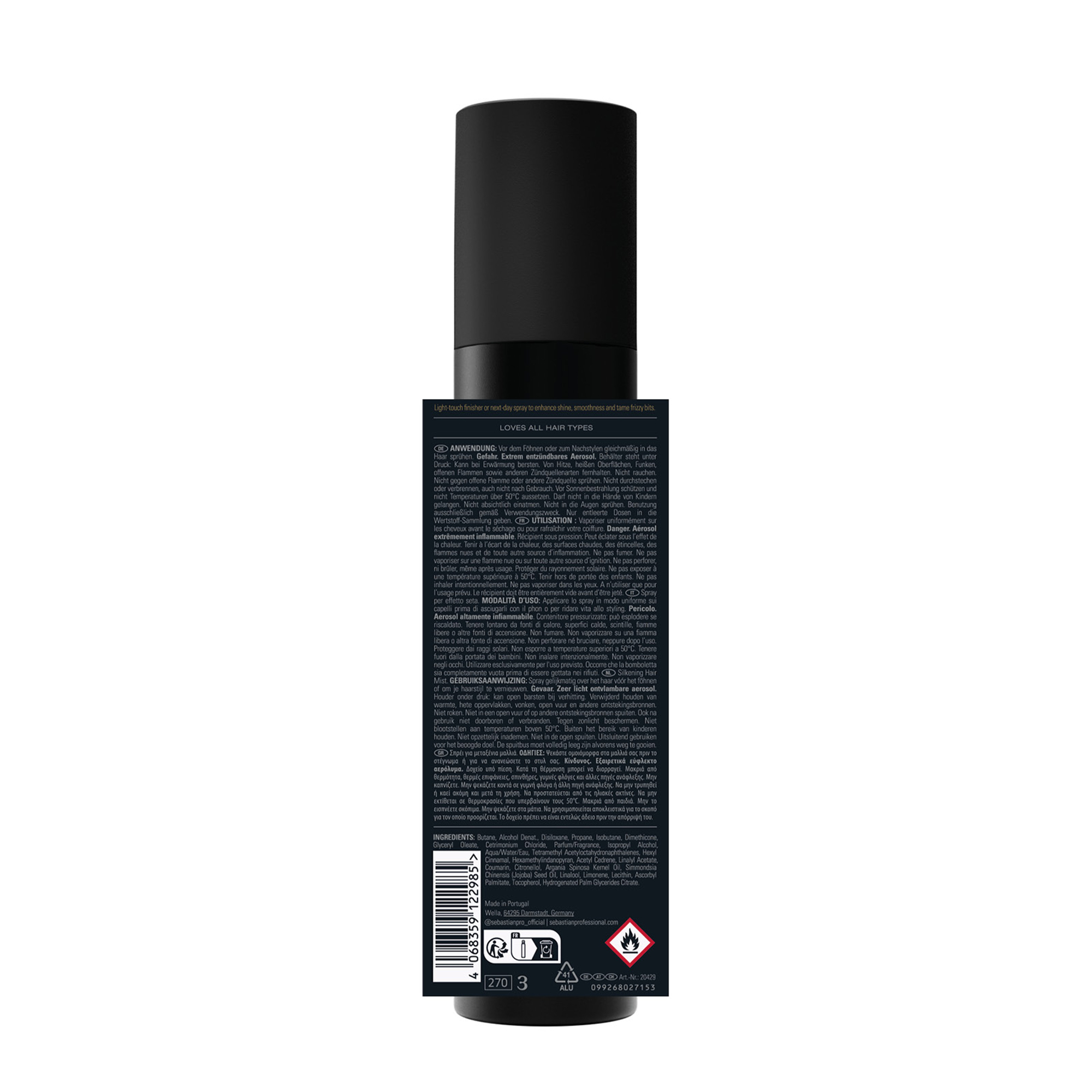 Dark Oil Silkening Hair Mist 200 ml
