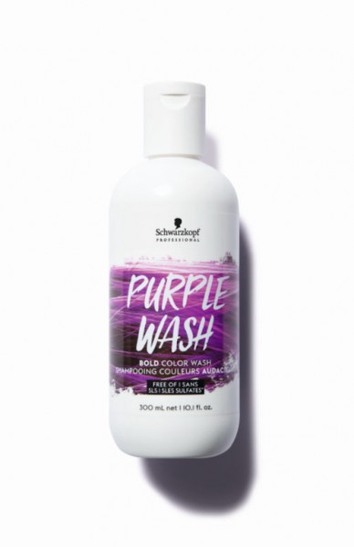 Bold Color Wash Purple Wash