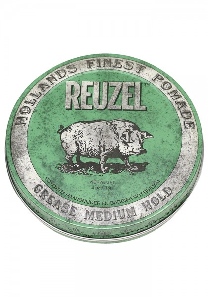 Reuzel Pomade Green Grease Medium Hold