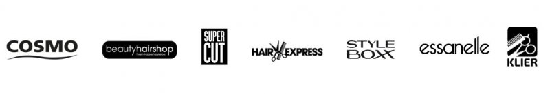 Klier-Hair-Group-Salons-Logos-der-Salonkonzepte-Klier-essanelle-Super-Cut-Hairexpress-COSMO-beautyhairshop