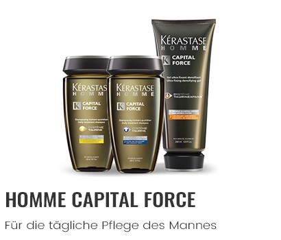 Kérastase Homme Capital Force für die tägliche Pflege des Mannes