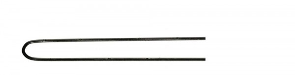 Postichnadeln glatt schwarz 6,5 cm 50 Stück