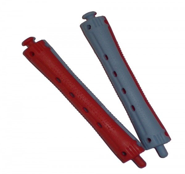 Kaltwellwickler rot/blau 11 mm 12 Stück
