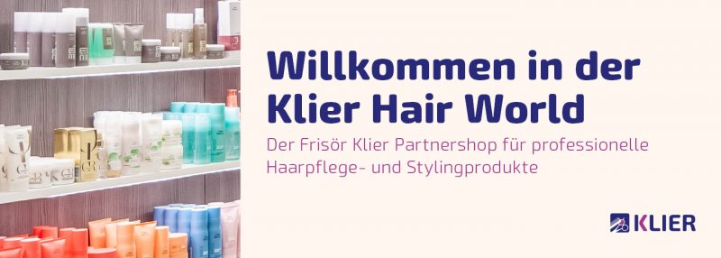 Friseur Partner-Onlineshop Klier Hair World
