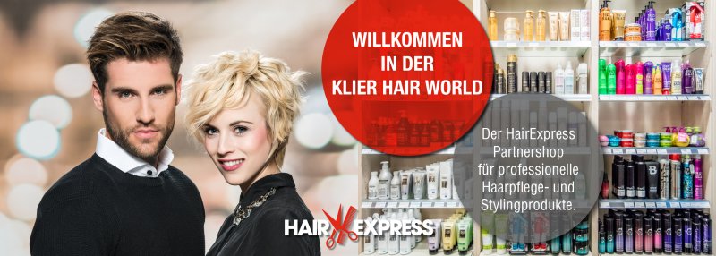Hair Express Partner-Onlineshop Klier Hair World